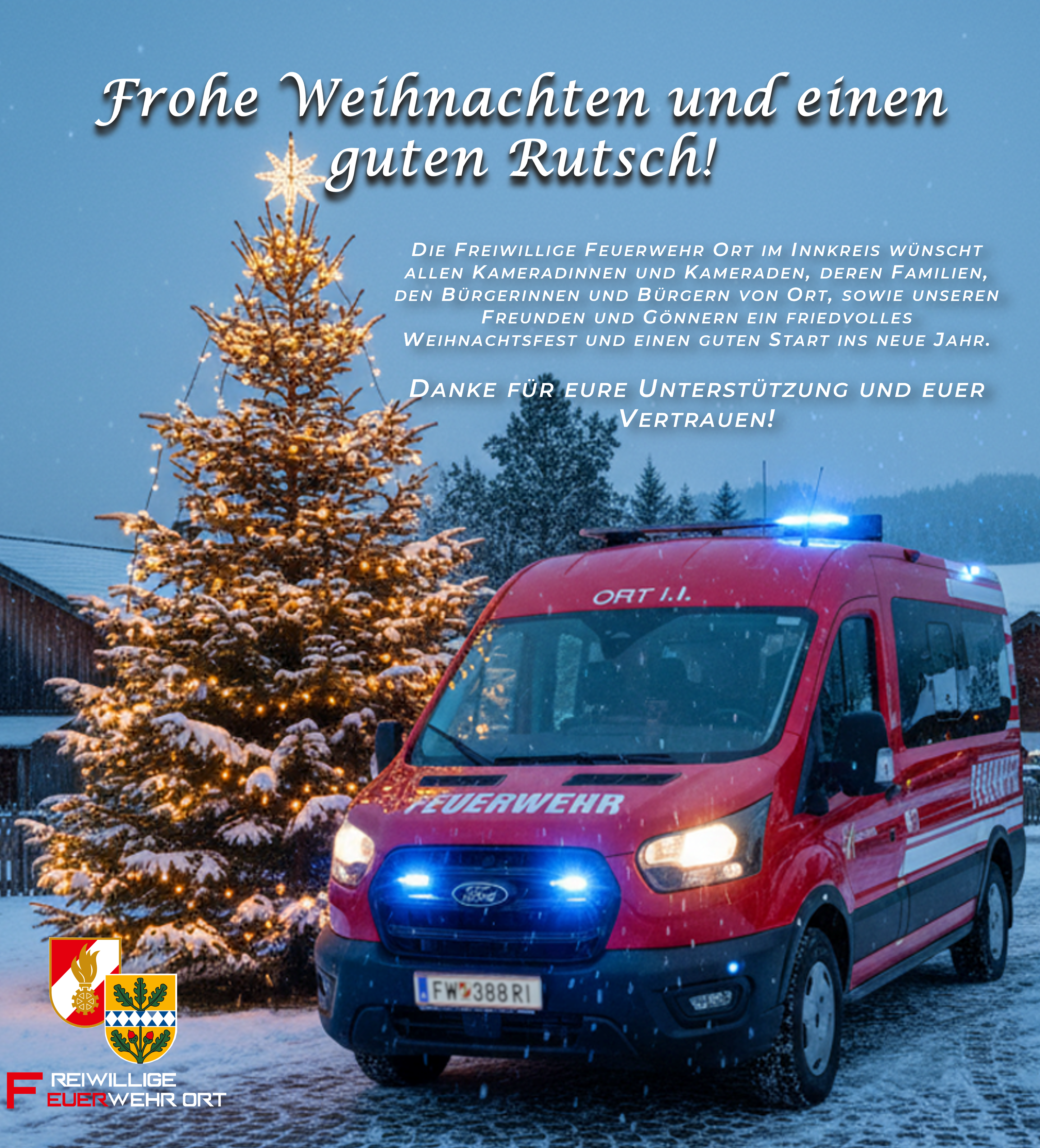 Weihnachtswünsche 2025