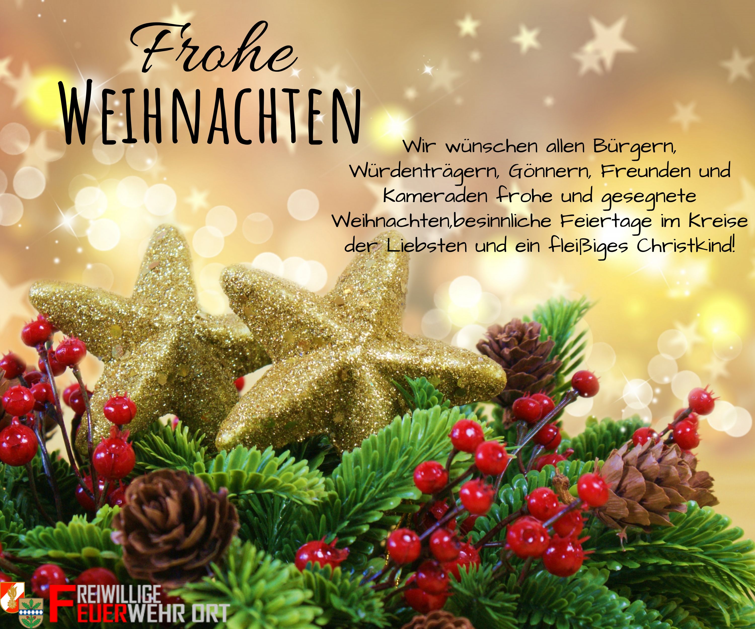 Frohe Weihnachten