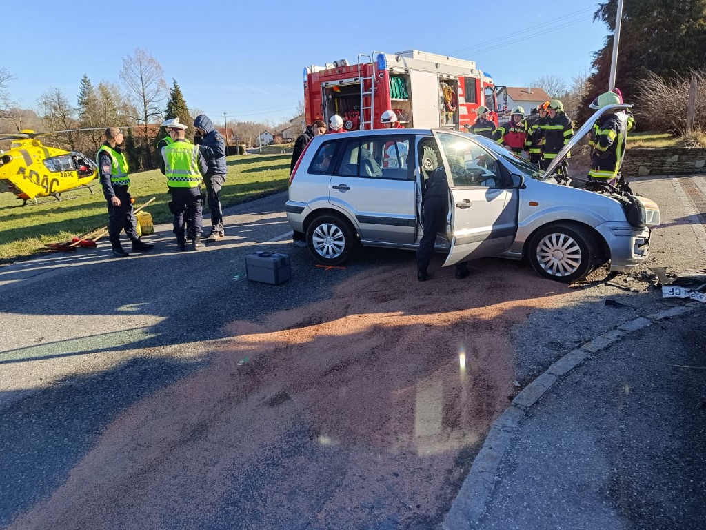 Verkehrsunfall Gemeindegebiet Ort