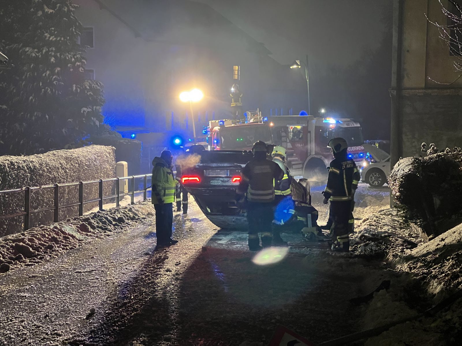 Personenrettung Verkehrsunfall PKW